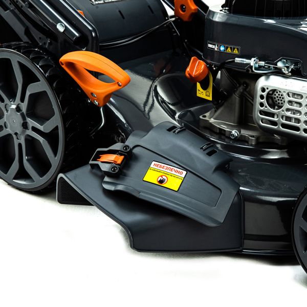 Газонокосарка бенз. LM53-SP-V, 5,5к.с., ширина захвату 53см, висота скош. 30-80мм, травозбірник 70л, самохідна з варіатором