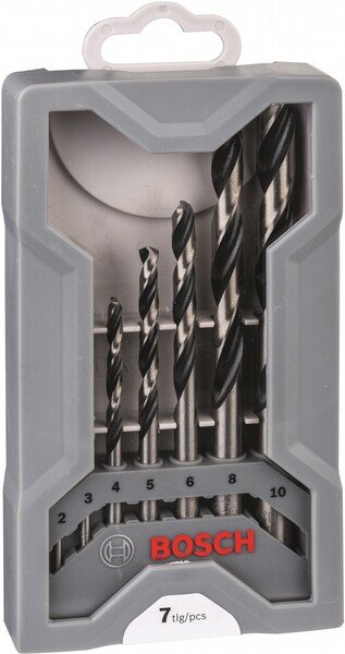 Набір свердел Bosch HSS PointTeQ по металу 7шт