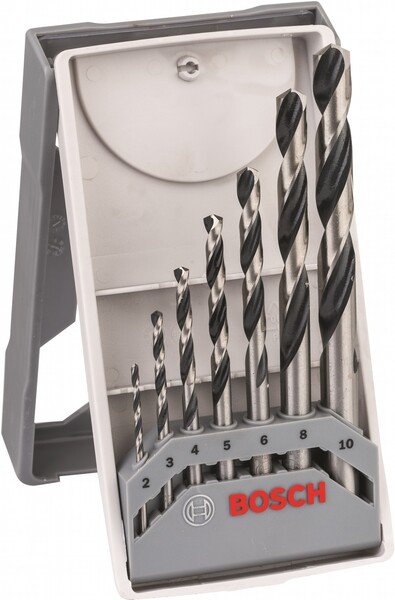 Набір свердел Bosch HSS PointTeQ по металу 7шт