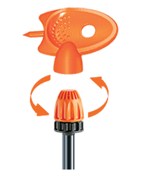 Крапельниця-дощувач для крапельного поливу на трубку 4-6мм (пач.10шт)