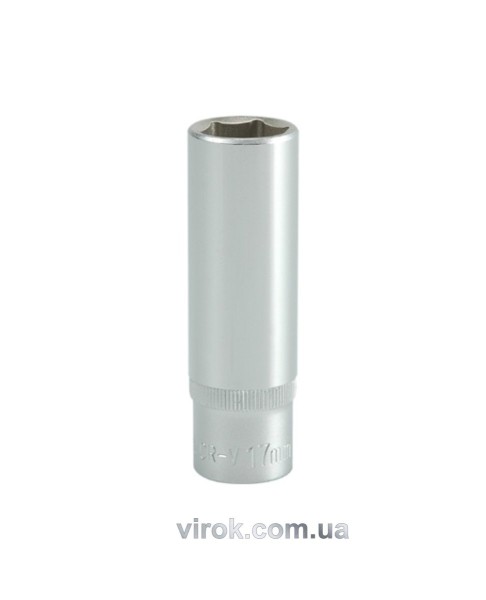 Головка торцева 6-гранна YATO : подовжена, квадрат 1/2