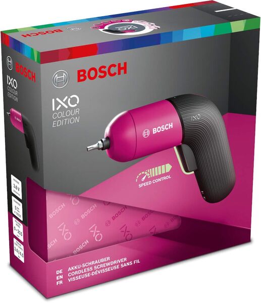Акумуляторний шуруповерт Bosch IXO VI Colour, LED