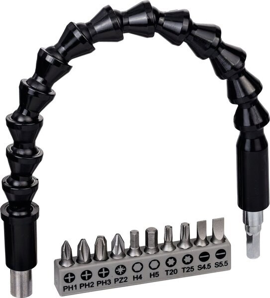 Набір біт Bosch 10 шт. і подовжувачів 300мм