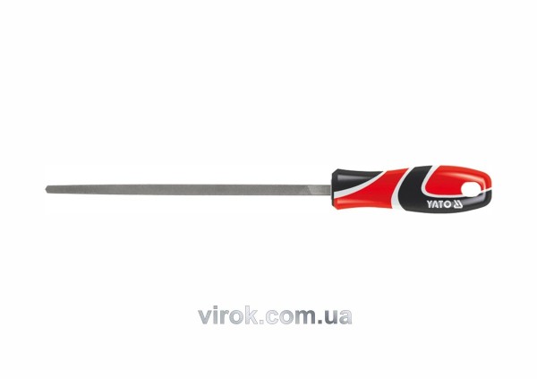 Напильник по металу YATO, квадратний l=300 мм, #2 [10/40]