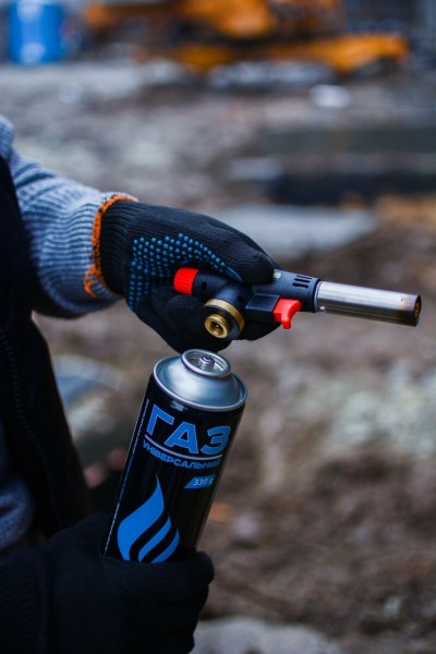 Балон газовий 1-разовий VIROK з різьбою (7/16) 330g/562ml. (EN417) [24]