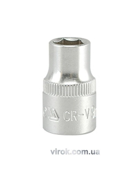 Головка торцева 6-гранна YATO : квадрат 3/8