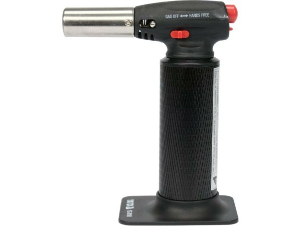 Пальник газовий (бутан) для кухні YATO, з п'єзозап, 375Вт, t= 1350 °С, час праці- 90-120хв, 45мл [6]