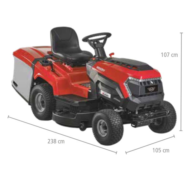 Трактор садовий бензиновий HECHT 5198