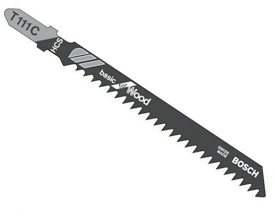Полотно для лобзика Bosch HCS T 111 С, 5 шт.