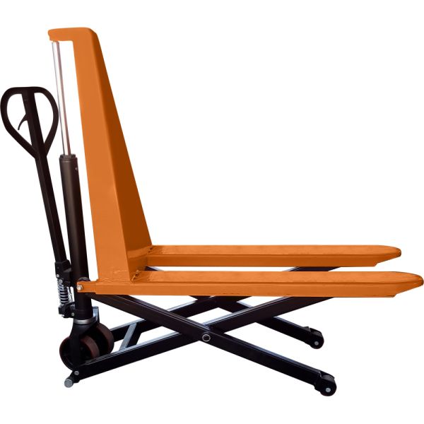 Візок гідравлічний 1т/1150мм ножничного типу, висота підйому 800мм