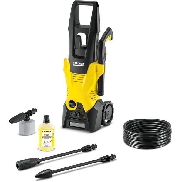 Мінімийка високого тиску Karcher K3 + Насадка пінна FJ 3 + Засіб для очищення RM 555 (9.612-094.0)