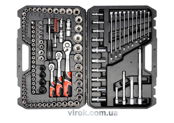 Набір головок торцевих YATO : квадрат 1/2