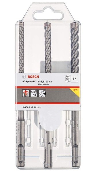 Набір SDS Plus-5X 3 шт.