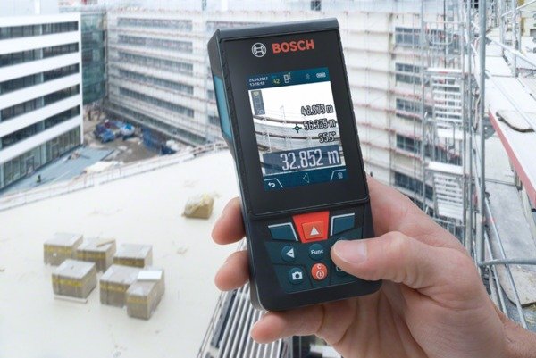 Далекомір лазерний Bosch GLM 120C + штатив BT 150, 0.08-120м, Bluetooth
