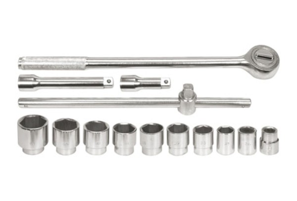 Набір головок торцевих VOREL : квадрат 3/4