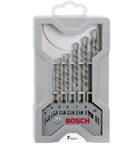 Набір свердел для бетону Bosch X-Pro, 7 шт