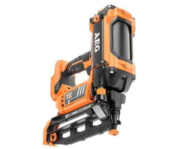 Цвяхозабивач акумуляторн AEG,Li-Ion 18V до цвяхів 16GA l=19-65мм,2 уд/сек,маг 105ш(БЕЗ АКУМУЛЯТОРА)