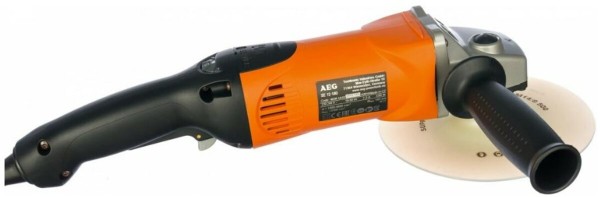 Полірувальна машина кутова мережева AEG: Ø= 180 мм, 1200 Вт, 1800-4800 об/хв з електронним управ-ям