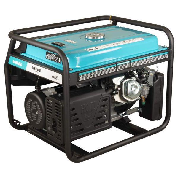 Генератор бензиновий 220В 5.0/5.5кВт 4-х тактний з виведенням під АВР SIGMA (5710321)