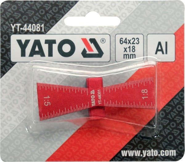Шаблон розмічальний YATO контур 