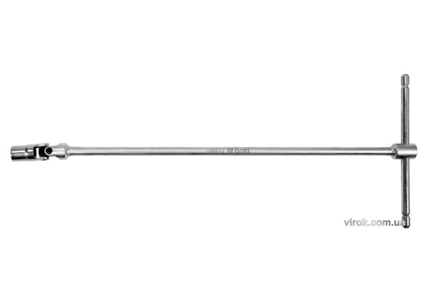Ключ Т-подібний YATO з торцевою головкою М12 мм на кардані; 180 х 450 мм [10/40]