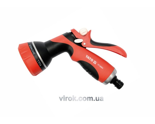 Зрошувач-пістолет 6-режимний YATO до шлангу 1/2