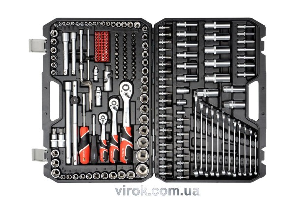 Набір головок торцевих YATO : квадрат 1/2