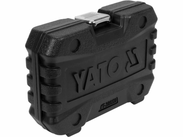 Набір головок торцевих наскрізних SPLINE YATO: квадрат 1/4