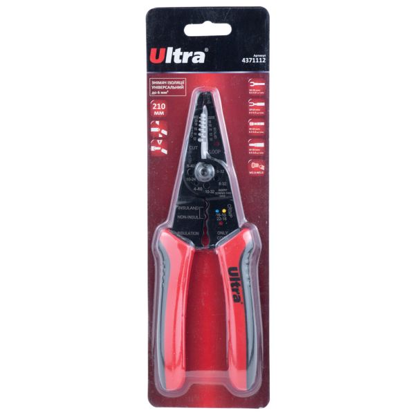Знімач ізоляції універсальний до 6мм² ULTRA (4371112)