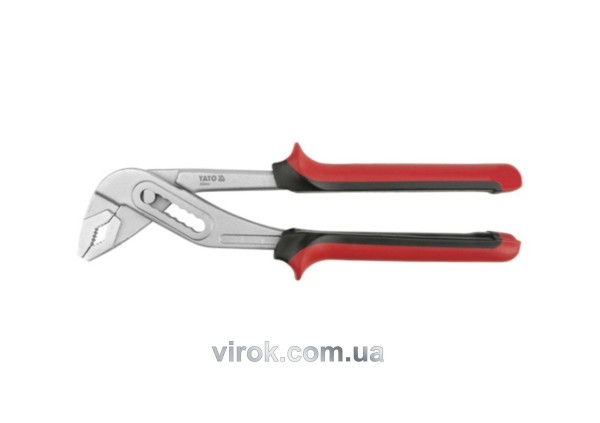 Кліщі переставні YATO : L= 250 мм [6/24]