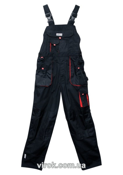 Комбінезон робочий YATO чорно-черв., розм. XL [10]