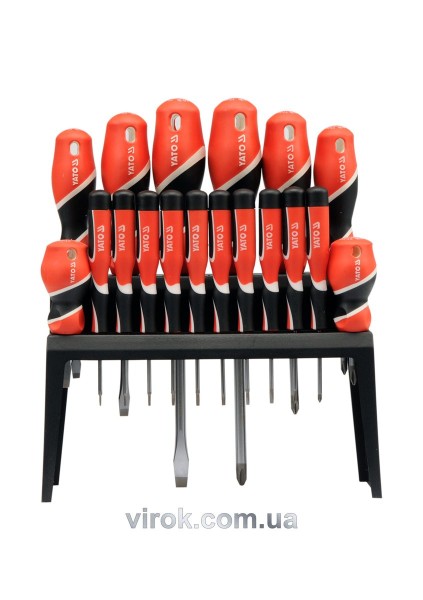 Набір викруток YATO : шліц SL (6), 