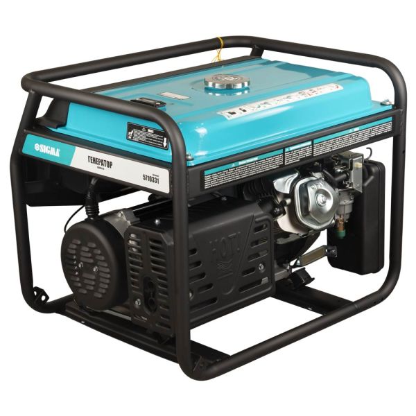 Генератор бензиновий 220В 6.0/6.5кВт 4-х тактний з виведенням під АВР SIGMA (5710331)