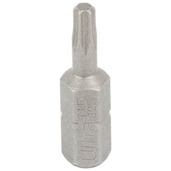 Біти TORX 15×25мм ¼" 10шт S2 (блістер) ULTRA (4015362)