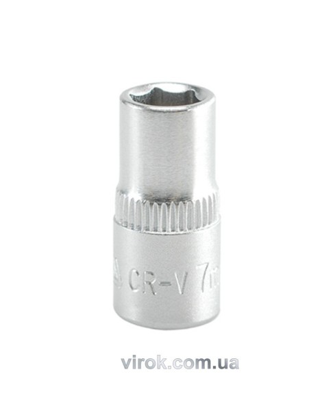 Головка торцева 6-гранна YATO : квадрат 1/4