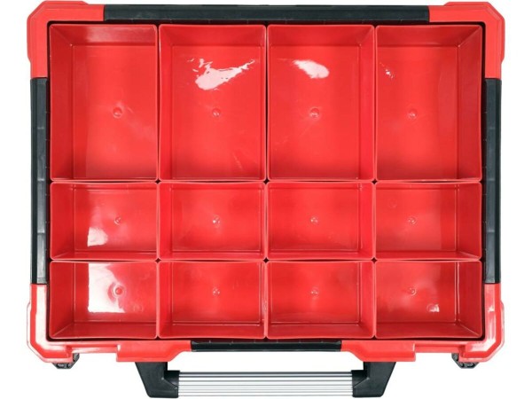 Органайзер пластиковий YATO з 12 комірками, 490x 420x 115 мм [4]