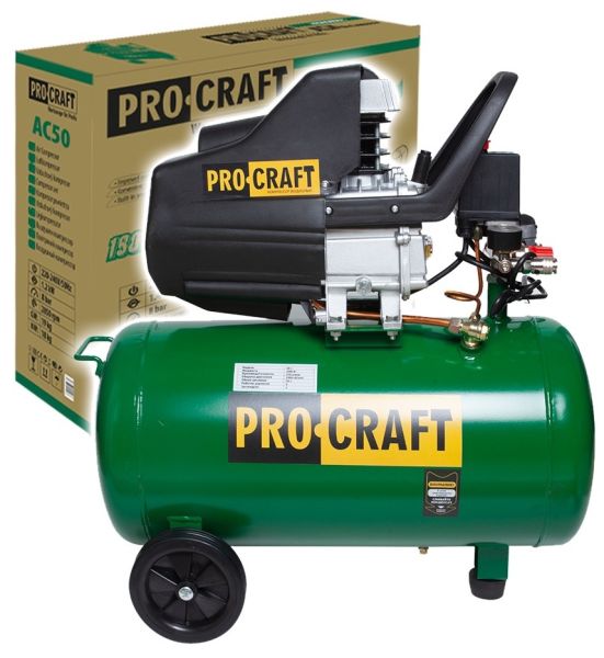 Повітряний компресор Procraft AC50 Universal