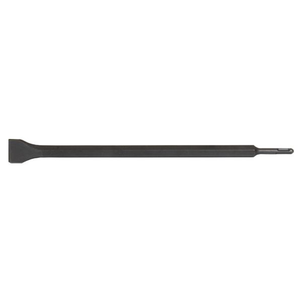 Зубило плоске з напайкою з SDS-plus хвостовиком 19×460×40мм (тубус) SIGMA (1800251)