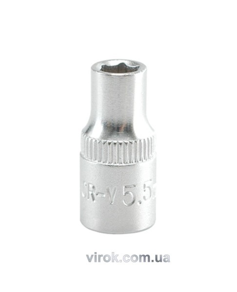 Головка торцева 6-гранна YATO : квадрат 1/4