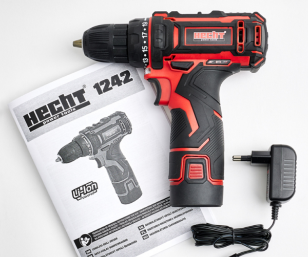 Акумуляторний шурупокрут HECHT 1242