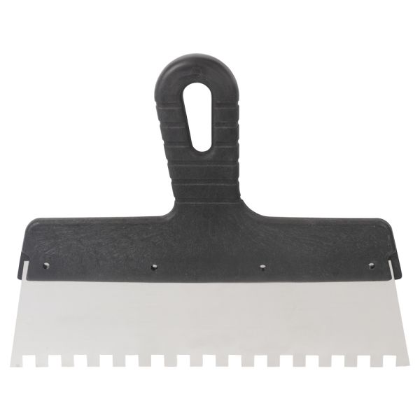 Шпатель зубчастий (нержавіючий) 250мм 8×8мм GRAD (8321375)