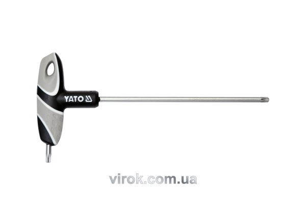 Ключ "TORX" YATO : "T"- образний, Т30, двосторонній, L= 170 мм [12/144]
