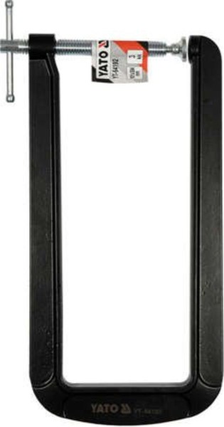 Струбцина з гвинтовим затискачем YATO, тип 