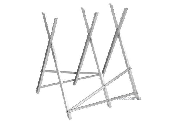 Козли розкладні для розпилювання дерев'яних колод YATO: навантаження- 150кг, h=920 мм, w=1020 мм [1]