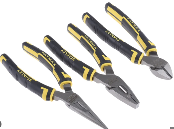 Набір із плоскогубців і гострозубців MaxSteel (3 предмети)