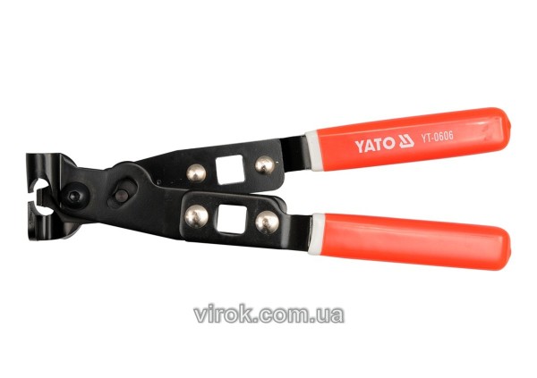 Щипці для хомутів на кожухи YATO, l= 235 мм [6/36]