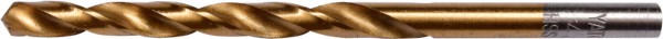 Свердло по металу титанове YATO : HSS-TIN, Ø= 4.8 мм, l= 86/52 мм [50]
