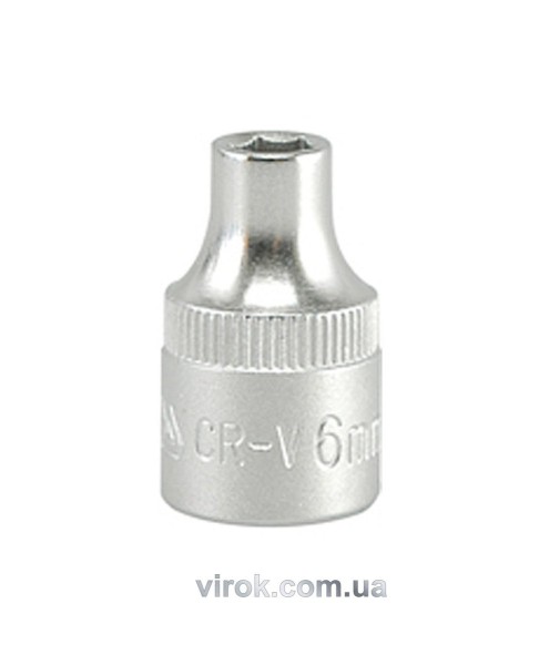 Головка торцева 6-гранна YATO : квадрат 3/8