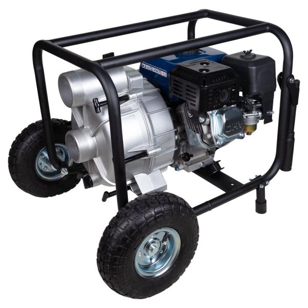 Мотопомпа 7.5 к.с. Hmax 26м Qmax 60м³/ч (4-х тактний) для брудної води WM80W WETRON (772557)