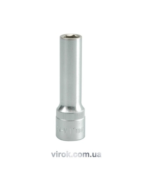 Головка торцева 6-гранна YATO : подовжена, квадрат 1/2